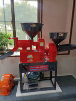 Moulin à riz domestique sans lame de type 40, machine à décortiquer les céréales, millet, maïs, légère, faible bruit, origine Chine, garantie 1 an