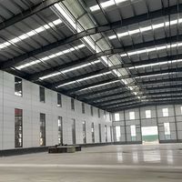 Estructura de Acero Galvanizado para Almacenes Modernos de Alta Resistencia, Pilares Tipo H, Paneles EPS/PU, Garantía de 5 Años, Prefabricada y Personalizada