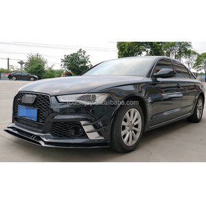<span class=keywords><strong>2012</strong></span>-2018 Lèvre avant <span class=keywords><strong>RS6</strong></span> noire pour Audi A6 C7 pare-chocs avant <span class=keywords><strong>RS6</strong></span> diffuseur noir spoiler lèvre avant - Product Image 4