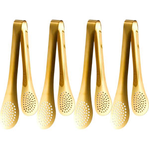 Utensilios de Cocina para Asar, Pinzas para Servir Alimentos, Pinzas para Carne, Pinzas para Barbacoa de Acero Inoxidable 304 - Product Image 1