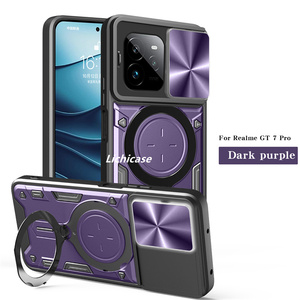 Licicase แผ่นแม่เหล็กป้องกันหน้าจอไม่มี<span class=keywords><strong>สี</strong></span>เหลืองด้านหลังสำหรับ realme GT <span class=keywords><strong>8</strong></span> <span class=keywords><strong>Pro</strong></span> เคสโทรศัพท์เกราะ - Product Image 6