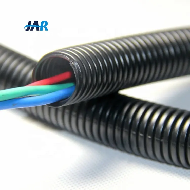 Factory Supplier PE Corrugated Conduit Low Price Flexible Electrical PIPE AND PIPE FITTINGS