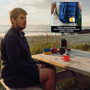 Taza esmaltada familiar para acampar, tazas de cerámica para Camper <span class=keywords><strong>Womo</strong></span>, residentes, amigos, decoración, gran equipo de Camping, regalo - Product Image 4