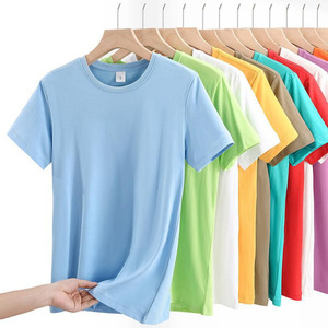 Camiseta Azul Rey para Hombre, 220g, Algodón, Tejido Liso, Antiencogimiento, Transpirable, Ropa Casual de Alta Calidad, Impresión de Logotipo Personalizado, Manga Corta - Product Image 3