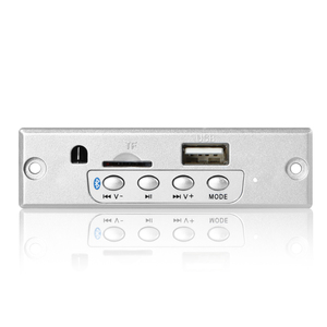 50W 12V voiture lecteur MP3 amplificateur <span class=keywords><strong>Bluetooth</strong></span> 5.0 25W MP3 décodeur carte USB <span class=keywords><strong>Module</strong></span> d'enregistrement FM AUX Radio mains libres haut-parleur musique - Product Image 2