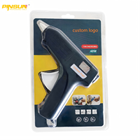 Pistolet à colle chaude 40W à température constante anti-goutte pour bricolage, artisanat, usage domestique et réparation industrielle