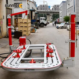 Sunmo汽车车身碰撞架底盘衬板架机/车身修理矫直机