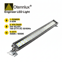 Projecteur de travail LED antidéflagrant IP67 24V DC 50W 6000K lumière du jour en alliage d'aluminium, garantie 3 ans pour atelier et tour