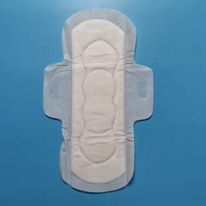 Serviettes hygiéniques ultra-fines à ailettes en coton, super absorbantes, anti-fuites, avec logo personnalisable OEM&ODM - Product Image 2