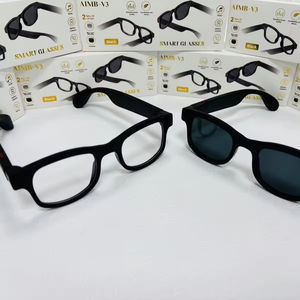 Gafas Inteligentes Deportivas AIMB-V3, Manos Libres, Música, Protección UV, Control Táctil, Llamadas Bluetooth, Recargables Magnéticas - Product Image 1