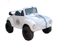 Moteur de chaîne quatre roues quad à essence 125cc, mini voiture coccinelle, prix d'usine