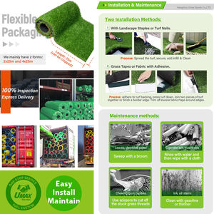 <span class=keywords><strong>Gazon</strong></span> synthétique d'aspect <span class=keywords><strong>naturel</strong></span> facile à installer 40mm Tapis vert personnalisé <span class=keywords><strong>Gazon</strong></span> artificiel Jardin avec aspect <span class=keywords><strong>naturel</strong></span> - Product Image 6