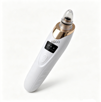 Extracteur de points noirs électrique OEM/ODM en ABS, aspirateur nettoyant les pores, extracteur d'acné, appareil de beauté étanche (normes US) pour peaux sèches, grasses et neutres