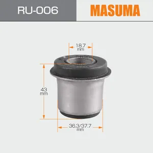 RU-006 MASUMA подвеска резиновая втулка 48632-30040 рычаг управления втулка 48632-27010 для Toyota для Hilux VIII