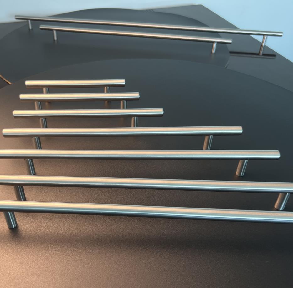 Золотая Ручка для кухонных шкафов, матовые латунные мебельные ручки, фурнитура для кухонного шкафа, Т-образные ручки для выдвижных ящиков