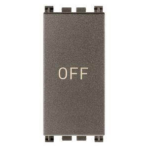 Metal Push <b>Button</b> Switch 1P <b>NO</b>+NC 10A OFF Symbol 4.1x2.8x5.3mm - Product Image 1