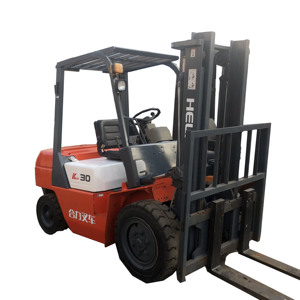 Montacargas Diésel HELI Usado de Alto Rendimiento de 3 Toneladas con Adaptabilidad para Terrenos Difíciles para Aplicaciones de Construcción y Movimiento de Tierras - Product Image 1