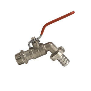 <span class=keywords><strong>1</strong></span>/2 Đồng hồ đo Vòi vườn Hose LEVER xử lý giá thấp giả mạo Brass Core treo tường bibcock Brass nước vòi - Product Image 6