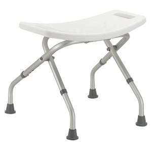 Chaise de <span class=keywords><strong>douche</strong></span> réglable, banc de bain sans dossier avec siège antidérapant, <span class=keywords><strong>tabouret</strong></span> de baignoire pour personnes âgées - Product Image 5