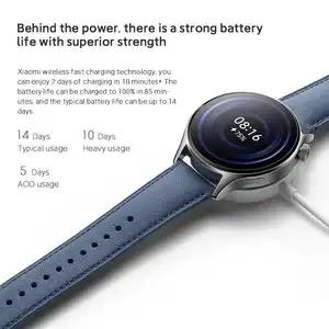 Xiaomi Watch S1 Pro Xiaomi Watch S1 Pro cassa marrone acciaio inossidabile Smart Watch corona rotante intelligente lunga durata della batteria