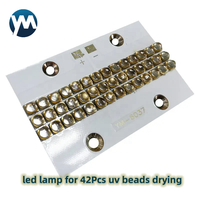 Module 120W personnalisé en usine LED UV 365nm 385nm 395nm 405nm LED PCB de polymérisation UV
