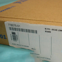 Carte d'acquisition de données NI PCI-6034E 778075-01 durable, neuve, livraison rapide, longue durée de vie