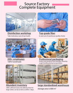 Precio de fábrica: Kit de pestañas postizas DIY en racimo 30-100D 0.07mm, segmentos de pestañas precortados con adhesivo y sellador - Product Image 5