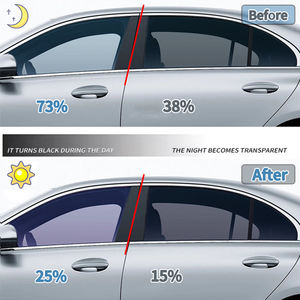 Film photochromique pour vitre de <span class=keywords><strong>voiture</strong></span> Film solaire teinté Film anti-déflagrant pour pare-brise avant et arrière Fenêtre - Product Image 1