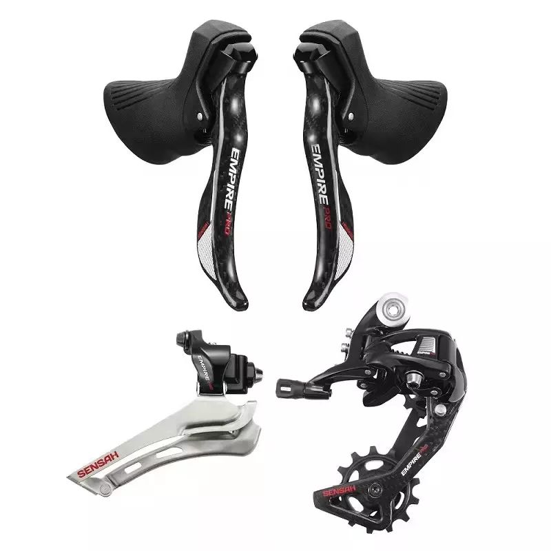 SENSAH EMPIRE PRO 2x12 Speed Carbon Fiber Shift Derailleur