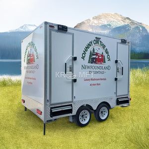 Remolques de Baño de Lujo Personalizados 2025, Unidad de Baño Portátil Móvil para Discapacitados, Inodoro Portátil para Adultos a Bajo Precio - Product Image 4