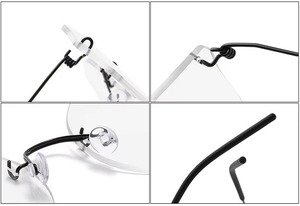 <span class=keywords><strong>Gafas</strong></span> <span class=keywords><strong>de</strong></span> Lujo <span class=keywords><strong>de</strong></span> Marca: Lentes Ópticas, Compra <span class=keywords><strong>Gafas</strong></span> en Línea, Monturas <span class=keywords><strong>de</strong></span> <span class=keywords><strong>Gafas</strong></span> Ópticas sin Aro para Mujer - Product Image 4