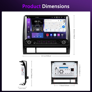 Radio para Auto Android Podofo de 9'' para Toyota Tacoma 2005-2015, 4+64G, Carplay/Android Auto Inalámbrico, Conexión WIFI y 4G, Estéreo de 8 Núcleos - Product Image 5