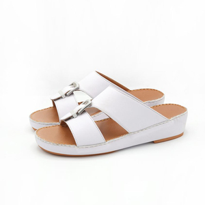 نعال رجالي خليجي صندل جلدي أصلي 100٪  صناعة يدوية صندل رجالي عربي, صندل رجالي رمضان صندل رجالي عربي - Product Image 1