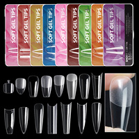 Faux ongles professionnels sans trace en gros, pré-encollés, sans ponçage, avec boîte blanche en porcelaine pour le Nouvel An, ongles à presser