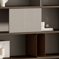 Armoire de classement écologique de qualité E0, meuble de rangement pour données, étagère de rangement, armoire de rangement de fonds, armoire d'archives de bureau moderne en bois