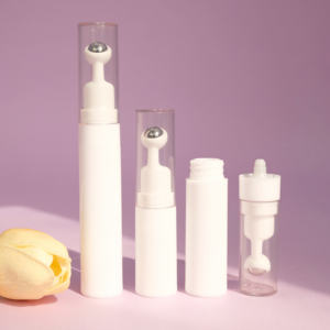 Botella de Plástico al Vacío para Crema de Ojos de 5ml 10ml 15ml con Bola de Acero para Masaje de Cabeza - Product Image 3