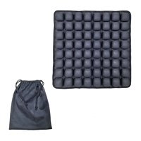 Coussin de siège gonflable ergonomique 3D, doux et respirant, avec soulagement de la pression pour une assise prolongée