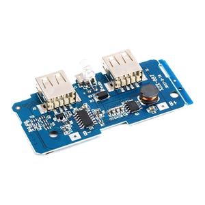Dual Micro-USB 3,7 V a 5V 2A Banco de energía móvil DIY 18650 Cargador de batería de litio Placa PCB Boost Step up <span class=keywords><strong>Module</strong></span> - Product Image 3
