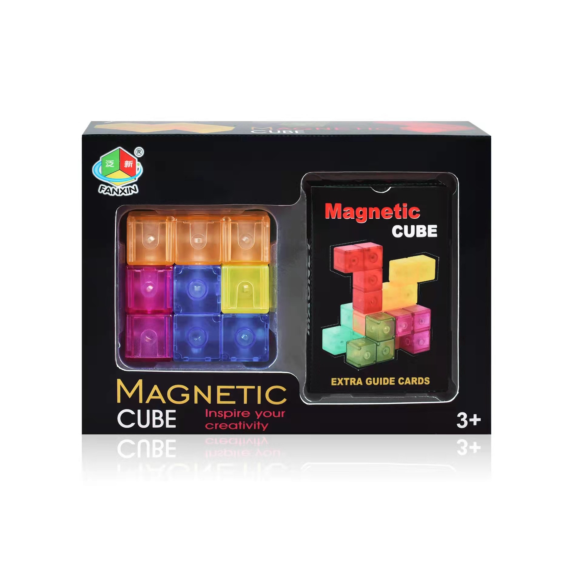 Bloques de construcción magnéticos (con tarjetas)