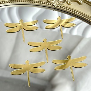 Ins ลมอะคริลิคคัพเค้กตกแต่งมงกุฎ<span class=keywords><strong>ผีเสื้อ</strong></span>ใบ Feather Angel ปาร์ตี้ขนมตกแต่งโต๊ะเค้ก Toppers ขายส่ง - Product Image 5