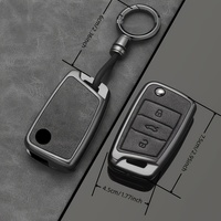 Étui de clé de voiture en alliage de zinc MK7 pour MK2 Ateca Leon FR 2 Ibiza ATC TR11766880, résistant aux rayures, léger