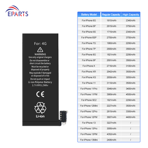 Eparts Chất lượng cao 1420mAh 3.7V nhà máy Li-polymer pin dự phòng cho <span class=keywords><strong>iPhone</strong></span> <span class=keywords><strong>4</strong></span> bán buôn điện thoại di động điện thoại di động Cổ - Product Image 6