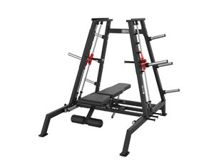 SK -- mesin Press bahu latihan dada bangku tekan dada pelat Logo kustom terlaris - Product Image 6