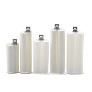 Cartuchos de pegamento AB de 50 ml, proporciones 1:1, 2:1, 10:1, tubo adhesivo con pistón de empuje para resina epoxi - Product Image 1