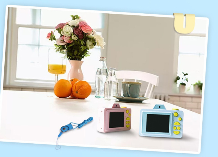 Feliztrip NBSC201 Kids Camera With 1100mah battery and 16g card and reader