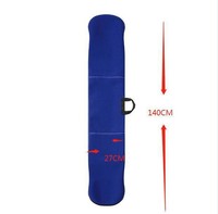 Housse de transport portable pour snowboard en néoprène avec sangles de fixation pour fixations de ski