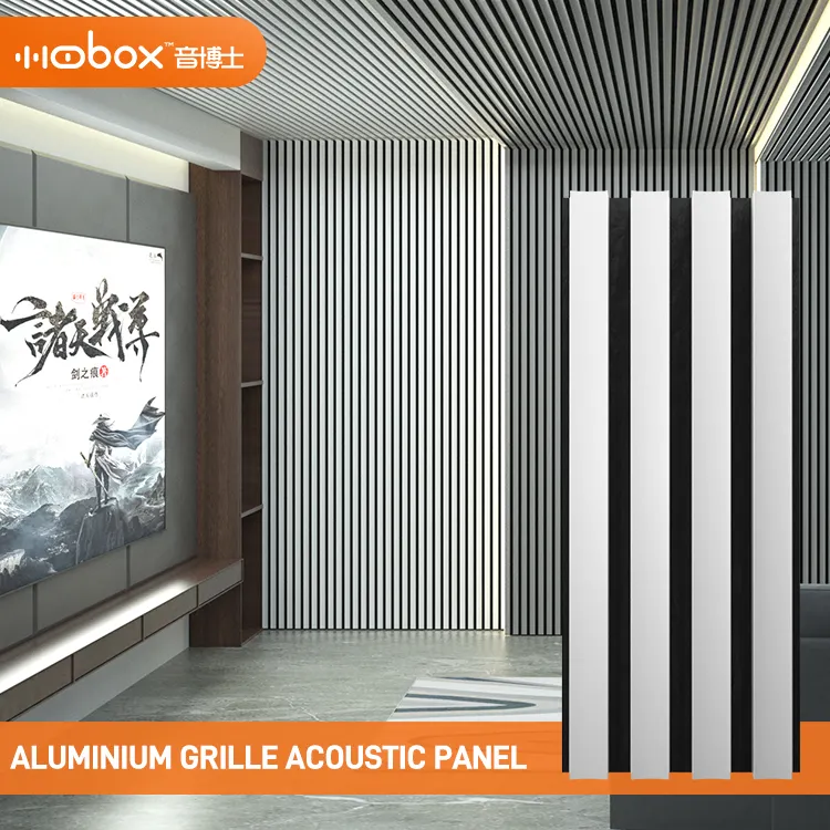 Panneaux en polyester acoustiques de haute qualité pour grillades domestiques en aluminium