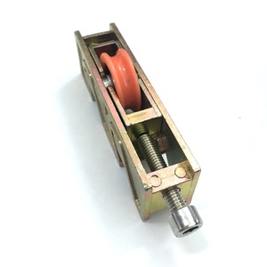 Roulement à billes à gorge profonde à roue unique populaire pour <span class=keywords><strong>porte</strong></span> coulissante de placard, rouleau de haute qualité - Product Image 1