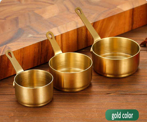 Small Metal Measuring Cups <strong>Dipping</strong> Hoisin Sauce <strong>Pots</strong> Different Sizes Seafood Sauce Containers Polished for Household Hotel Use - Product Image 5
