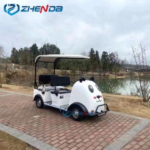 Go-Kart Panda de 4 Plazas, Carro de Golf Eléctrico Homologado para Circular por la Calle, Mini Vehículo Turístico - Product Image 5